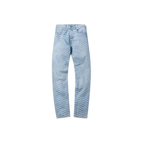 KITH Collaboration Мужские синие джинсы
