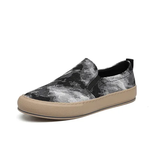 ZUOSAISI Водонепроницаемый и Дышащий Легкий Низкий Топ Кеды Мужские Нерегулярные Серый