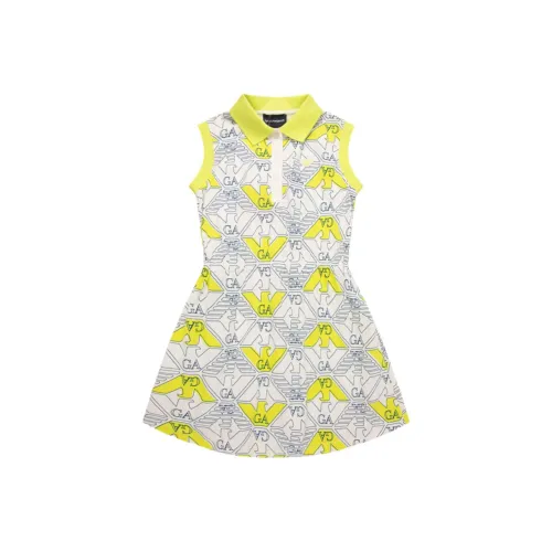 EMPORIO ARMANI Платье Многоцветное Детское