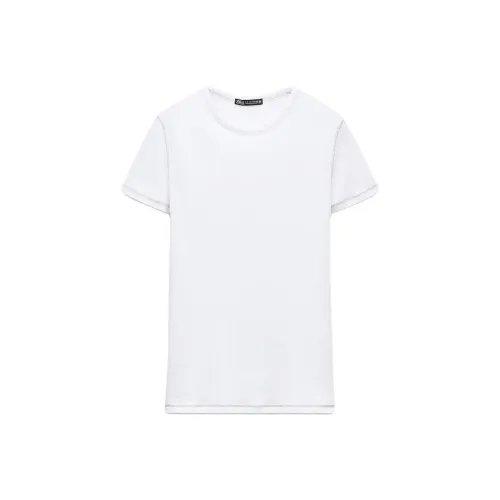 ZARA Белые Женские Футболки