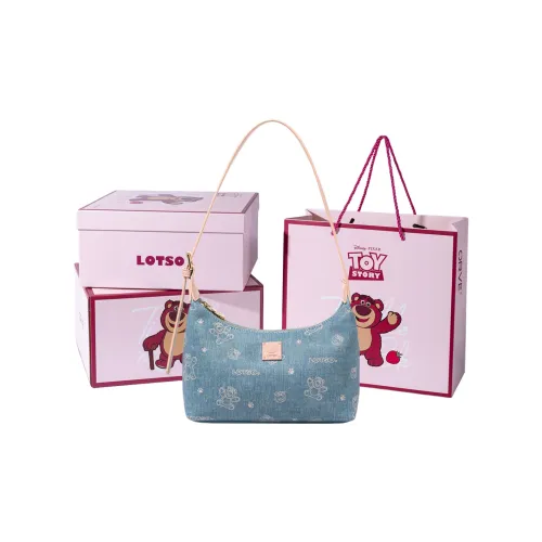 Disney Strawberry Bear Series ПВХ Сумка через плечо Женская Синяя