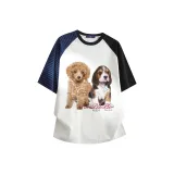 Темно-синий с полосами