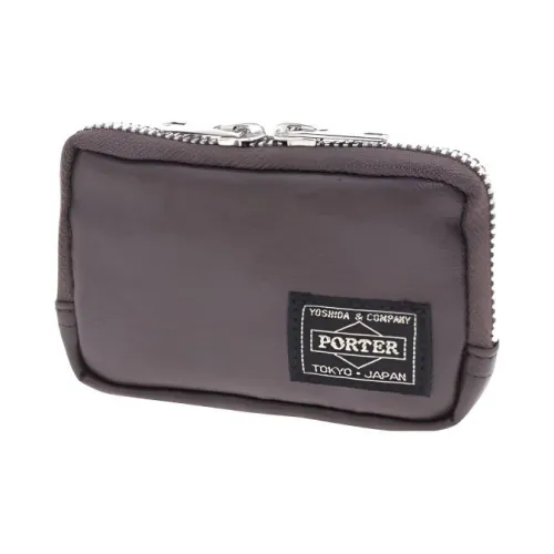 PORTER Холст Монета Кошелек Унисекс Коричневый