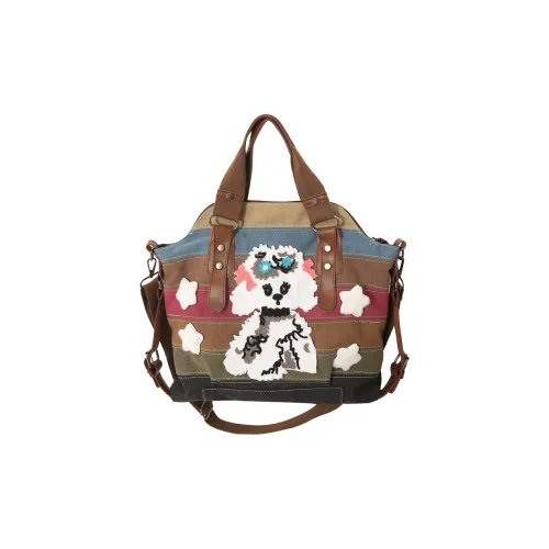 JIANMU Холст Через плечо Одно плечо Сумка Унисекс Многоцветный