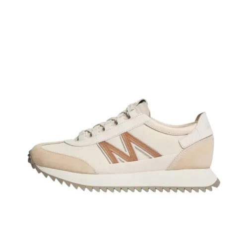 Moncler Pacey2 Low Топ Повседневная обувь Женская Бежевая