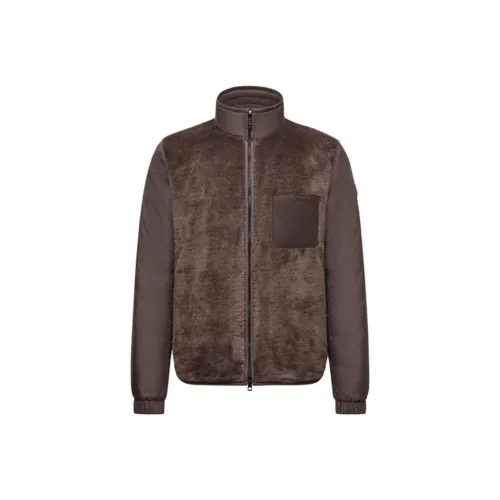 MONCLER Коричневый Мужской Куртки