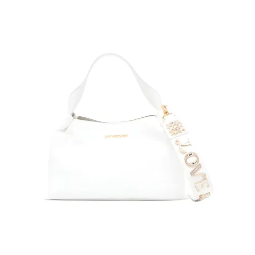 LOVE MOSCHINO ПУ (полиуретан) Сумка-тоут Сумка для покупок Сумка через плечо Сумка обычная Женская Белая