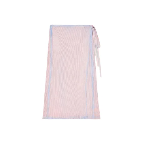 DIESEL Розовые Женские Вязаные Длинные Юбки