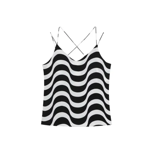 ICYNESS Черный/Белый Женские Камисоли