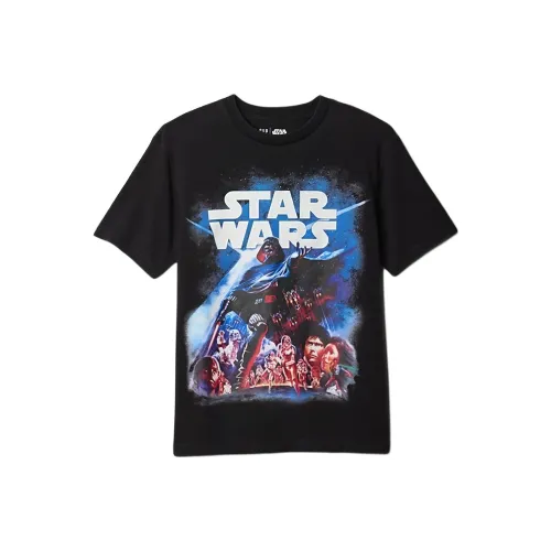 GAP x STAR WARS Star Wars Co Брендированная Версия Рубашка Унисекс
