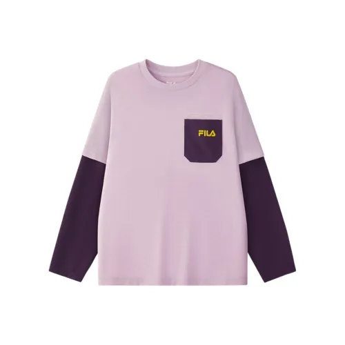 FILA Краснеющий Фиолетовый PVT Kids T Рубашки