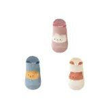 3 шт (Синий Медвежонок + Бежевый Котенок + Розовый Кролик)