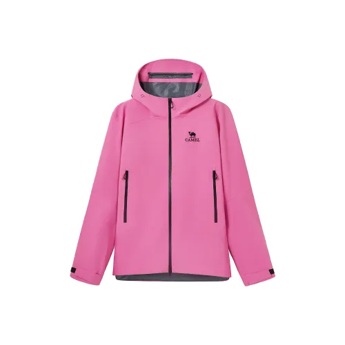 Верблюжий цвет Все Погода Hiking Outdoor Приключение Водонепроницаемый Ветрозащитный и Устойчивый к истиранию Ветровка Унисекс