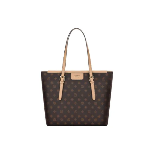 Playboy PVC Тоут Сумка Сумка для покупок Сумка Сумка через плечо Большая Женская Темный кофейный