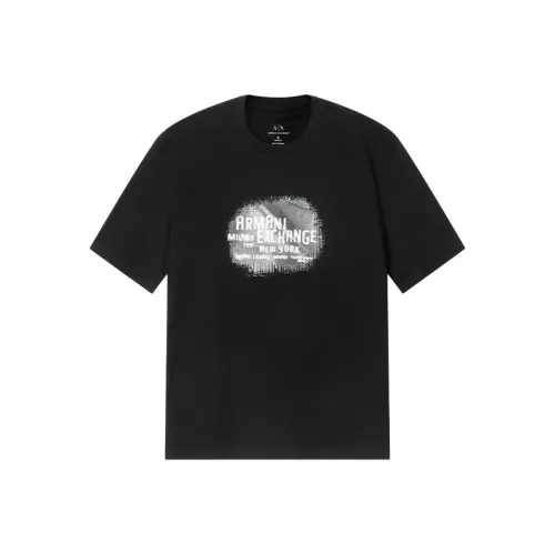 ARMANI EXCHANGEAE SS25 T Рубашка Мужская Черная