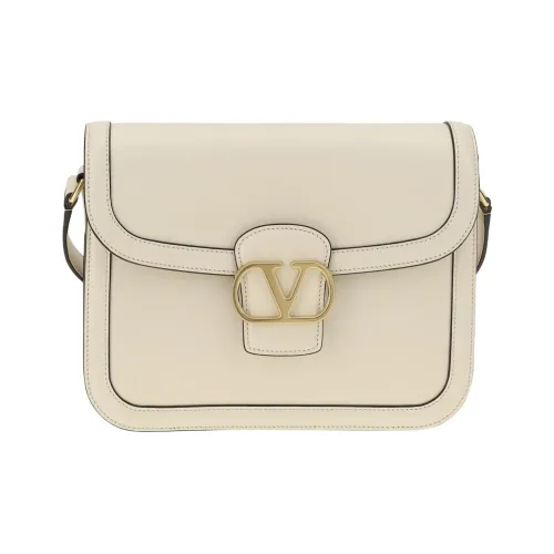 Valentino Garavani Телячья кожа Сумка через плечо Женская Кремовая