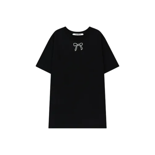 KIMHEKIM Черные Женские Футболки