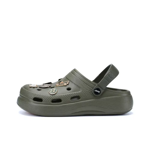 JEEP Сабо Армейский зеленый Мужской