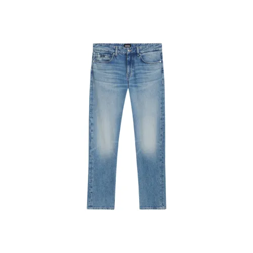 Hugo Boss Blue Men's Jeans Hugo Boss Синий Мужской Джинсы