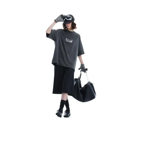 BANDITK GANGN Темно-серая унисекс футболка