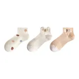 Гороховый узор + 3D-эффект + Ухо + Ребристая манжета + Английский язык