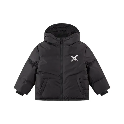 KENZO Темно-серый Kids Утеплённые куртки