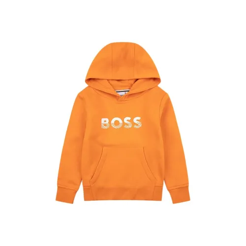 Hugo Boss Апельсин Kids Свитшоты