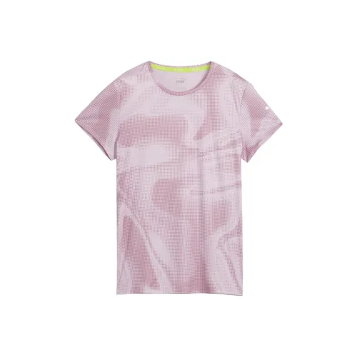 PUMA T-Shirt Женская Светло-фиолетовая