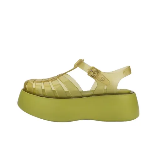 Сандалии Melissa в римском стиле Женские Зеленые