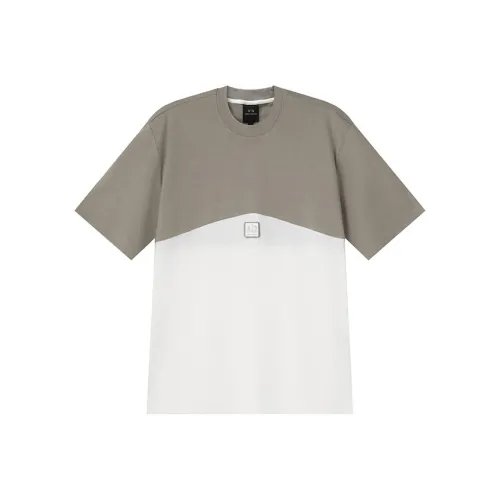 ARMANI EXCHANGEAE T Рубашка Мужская Кофейно-Белая