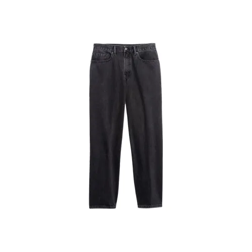 GAP совместный бренд Промытые черные мужские джинсы