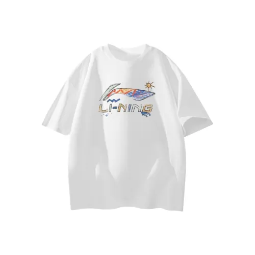 Подкладка Короткий рукав Т-рубашка Унисекс