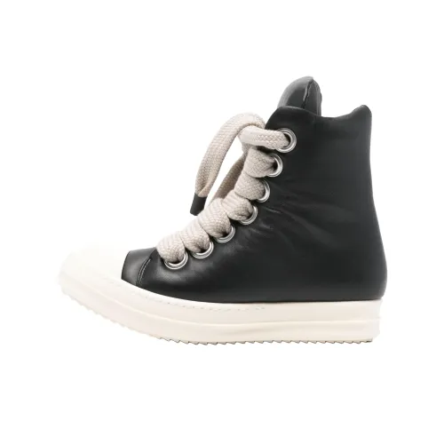 RICK OWENS совместный бренд RO Jumbo High Топ Скейтборд Кроссовки Женские Черный