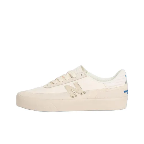 STONE ISLAND x New Balance Numeric 272 Устойчивые к истиранию низкие скейтборд-кроссовки Унисекс Белые