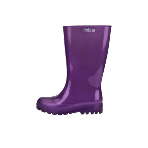 Melissa Welly Устойчивые к истиранию Резиновые сапоги Женские Фиолетовые