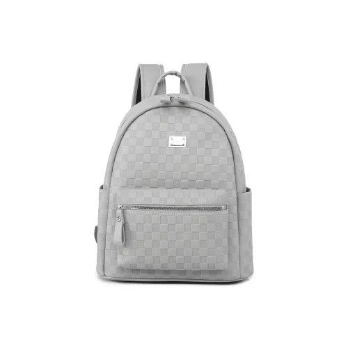 RIVMIND ПУ (полиуретан) Рюкзак Женские Серый Черный Зеленый Розовый Белый