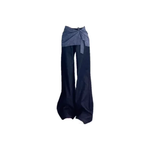 MA JOURNEE Синие Женские Джинсы