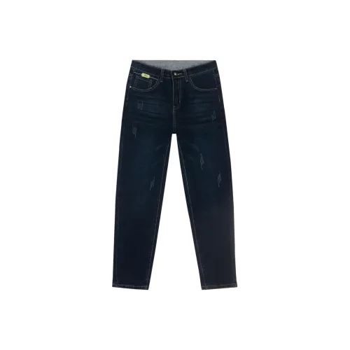 Tonlion Темно-синие унисекс джинсы