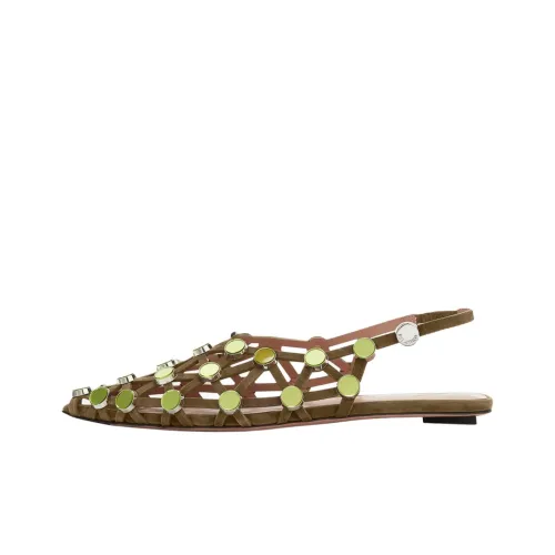 The Attico Сетка Повседневная обувь Женская Армейский зеленый