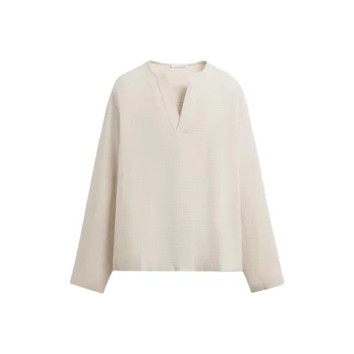 ZARA Белая Мужская Поло