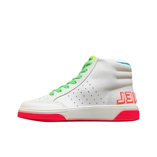 CHANEL Высокие Кроссовки для скейтбординга Женские Розовые