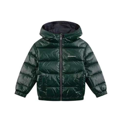 EMPORIO ARMANI Пуховики и жилеты для детей