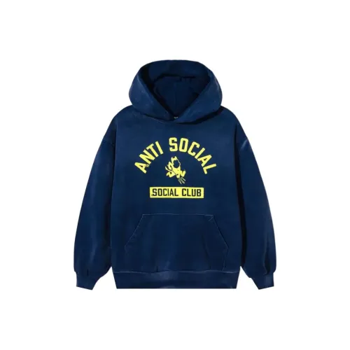 ANTI SOCIAL SOCIAL CLUB Толстовка Мужская Синяя