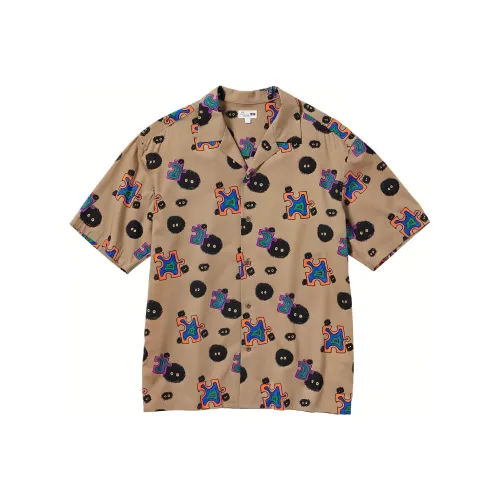 UNIQLO x Ghibli Рубашка Унисекс Хаки