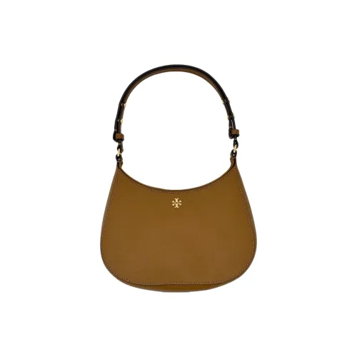 TORY BURCH Emerson Текстурированная сумка на плечо из коровьей кожи женская цвет Hazelnut Brown