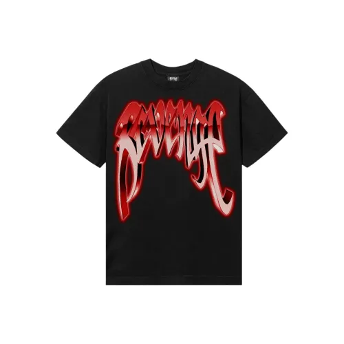 Revenge T Рубашка Мужская Черная Красная