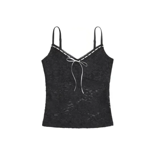 Hollister Топ на бретелях Женский Черный