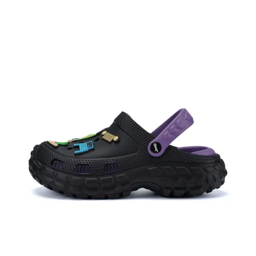 JEEP Сабо Черный Фиолетовый Мужской