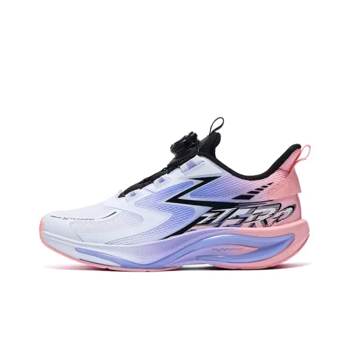 361°KIDS Беговые кроссовки Low Топ 361 градус Белый/Мягкий Фиолетовый/Сладкий Фрукты Розовый Школьный возраст