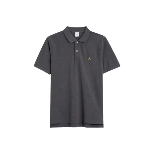 BROOKS BROTHERS Темно-серый Мужская Поло